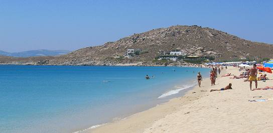 Naxos Greece : Agios Prokopios Beach